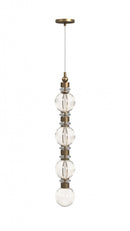 Avenue Lighting - HF7904-AB - LED Pendant - Avra - Aged Brass