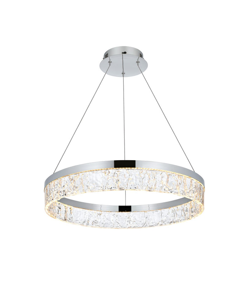 Elegant Lighting - 2050D22C - LED Chandelier - Linden - Chrome