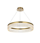 Elegant Lighting - 2060D24SG - LED Chandelier - Rune - Satin Gold