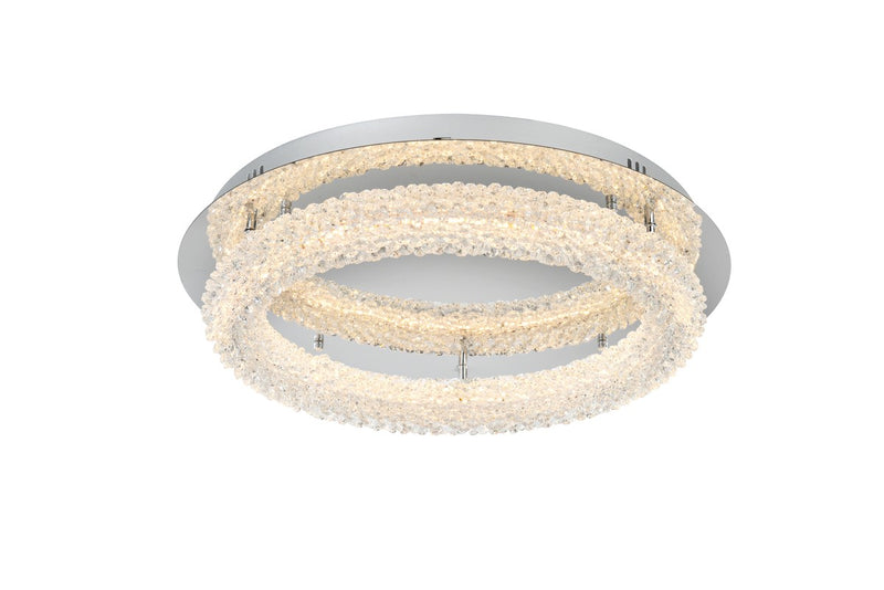 Elegant Lighting - 3800F22C - LED Flush Mount - Bowen - Chrome