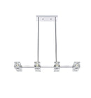 Elegant Lighting - LD920D30C - Eight Light Pendant - Lyra - Chrome