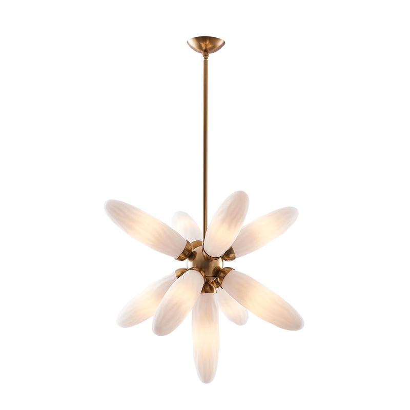 Two Light Pendant<br /><span style="color:#4AB0CE;">Entrega: 2-3 semanas en USA</span><br /><span style="color:#4AB0CE;font-size:60%;">PREGUNTE POR ENTREGA EN PANAMA</span><br />Collection: Crest<br />Finish: Winter Brass