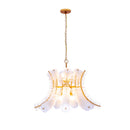 12 Light Pendant<br /><span style="color:#4AB0CE;">Entrega: 4-10 dias en USA</span><br /><span style="color:#4AB0CE;font-size:60%;">PREGUNTE POR ENTREGA EN PANAMA</span><br />Collection: Gossamer<br />Finish: Oxidized Gold Leaf