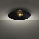 Modern Forms - FM-88422-BK/AB - LED Flush Mount - Brody - Black/Aged Brass