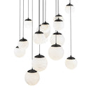 Modern Forms - PD-34415R-BK - LED Pendant - Pisces - Black