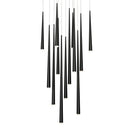Modern Forms - PD-41813S-BK - LED Pendant - Cascade - Black