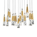 Modern Forms - PD-44414L-AB - LED Pendant - Kilt - Aged Brass