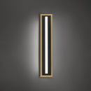 Modern Forms - WS-10427-30-BK/AB - LED Wall Sconce - Lyrikal - Black/Aged Brass