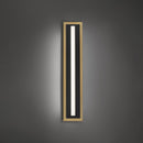 Modern Forms - WS-10427-30-BK/AB - LED Wall Sconce - Lyrikal - Black/Aged Brass