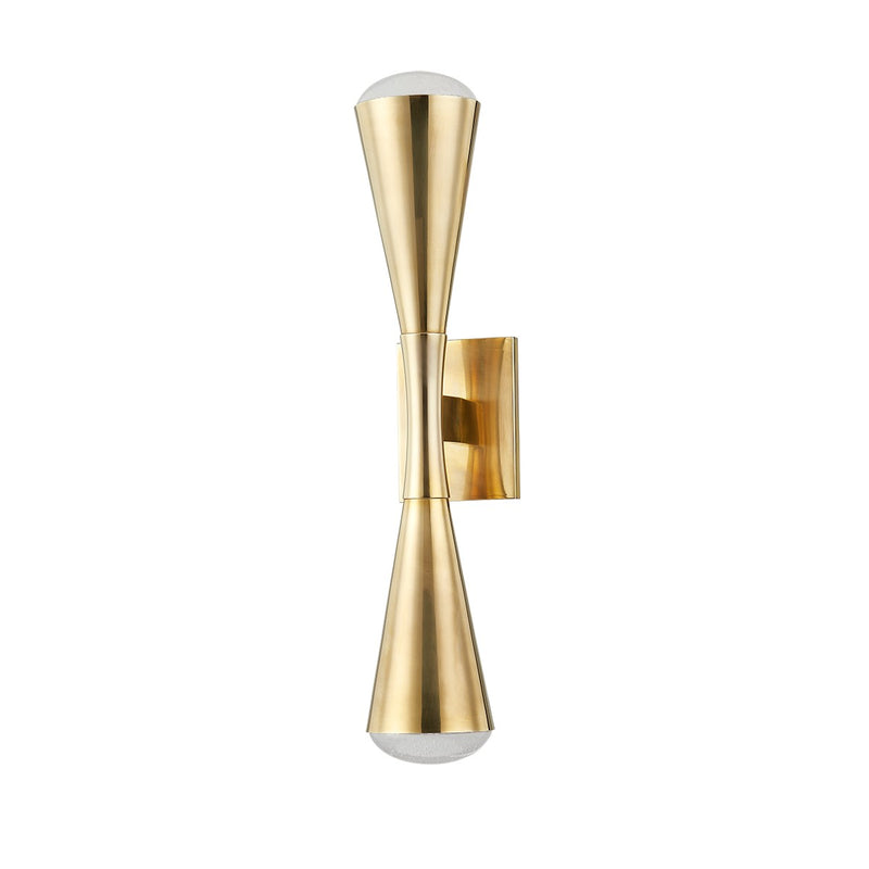 Corbett Lighting - 455-02-VB - LED Wall Sconce - Barcelona - Vintage Brass