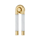 Corbett Lighting - 471-02-VPB - LED Wall Sconce - Zeme - Vintage Polished Brass