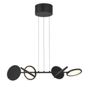 LED Pendant<br /><span style="color:#4AB0CE;">Entrega: 4-10 dias en USA</span><br /><span style="color:#4AB0CE;font-size:60%;">PREGUNTE POR ENTREGA EN PANAMA</span><br />Collection: Bandalore<br />Finish: Coal Black