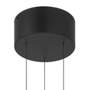 LED Pendant<br /><span style="color:#4AB0CE;">Entrega: 4-10 dias en USA</span><br /><span style="color:#4AB0CE;font-size:60%;">PREGUNTE POR ENTREGA EN PANAMA</span><br />Collection: Bandalore<br />Finish: Coal Black