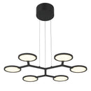 George Kovacs - P1950-66A-L - LED Pendant - Bandalore - Coal Black