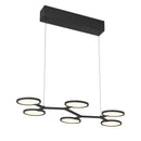 LED Pendant<br /><span style="color:#4AB0CE;">Entrega: 4-10 dias en USA</span><br /><span style="color:#4AB0CE;font-size:60%;">PREGUNTE POR ENTREGA EN PANAMA</span><br />Collection: Bandalore<br />Finish: Coal Black