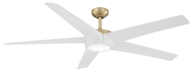 Minka Aire - F767L-SBR/WHF - 64"Ceiling Fan - Skymaster - Flat White