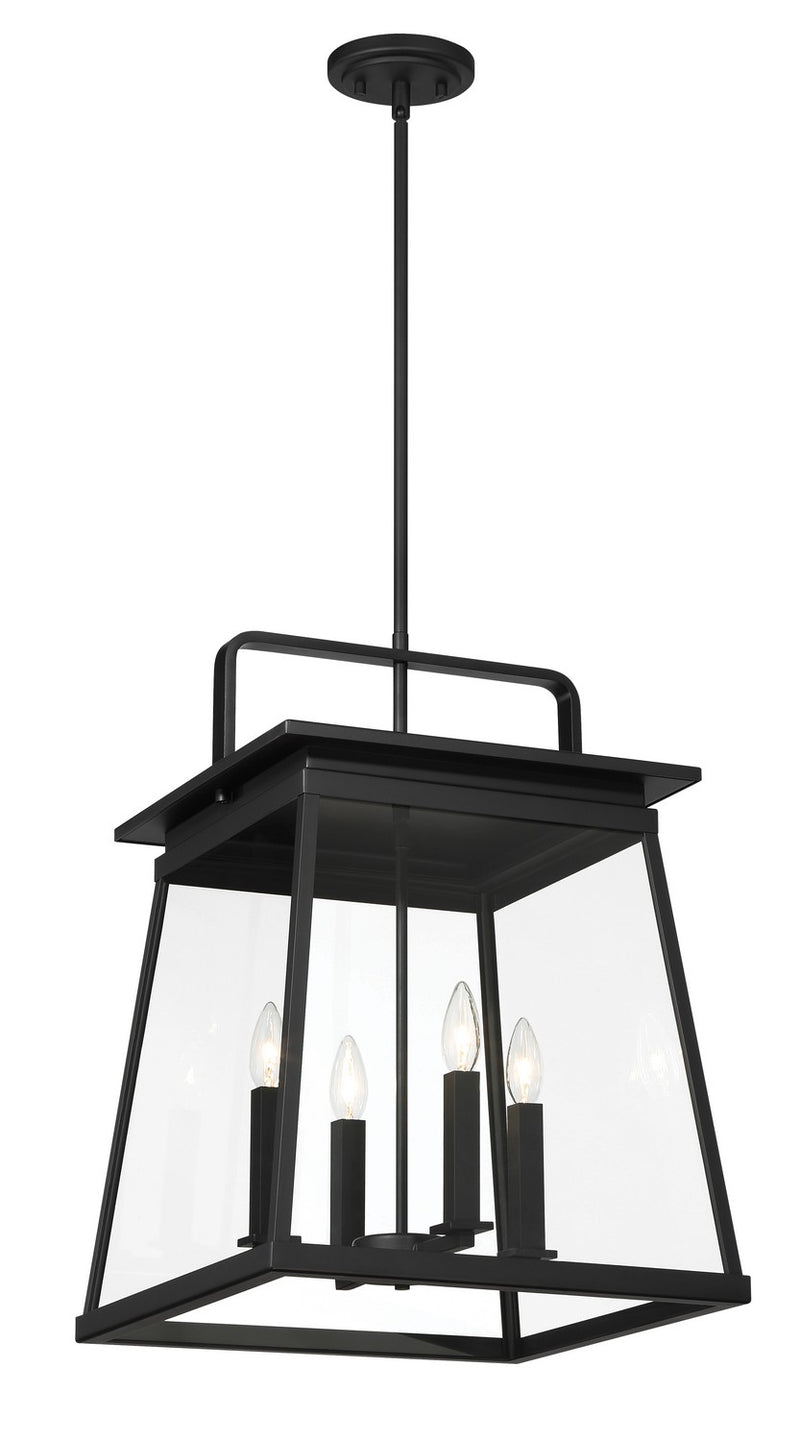 Four Light Outdoor Hanging Lantern<br /><span style="color:#4AB0CE;">Entrega: 4-10 dias en USA</span><br /><span style="color:#4AB0CE;font-size:60%;">PREGUNTE POR ENTREGA EN PANAMA</span><br />Collection: Isla Vista<br />Finish: Coal