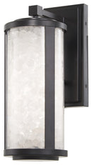 Minka-Lavery - 8181-66A-L - LED Outdoor Wall Sconce - Salt Creek - Coal Black