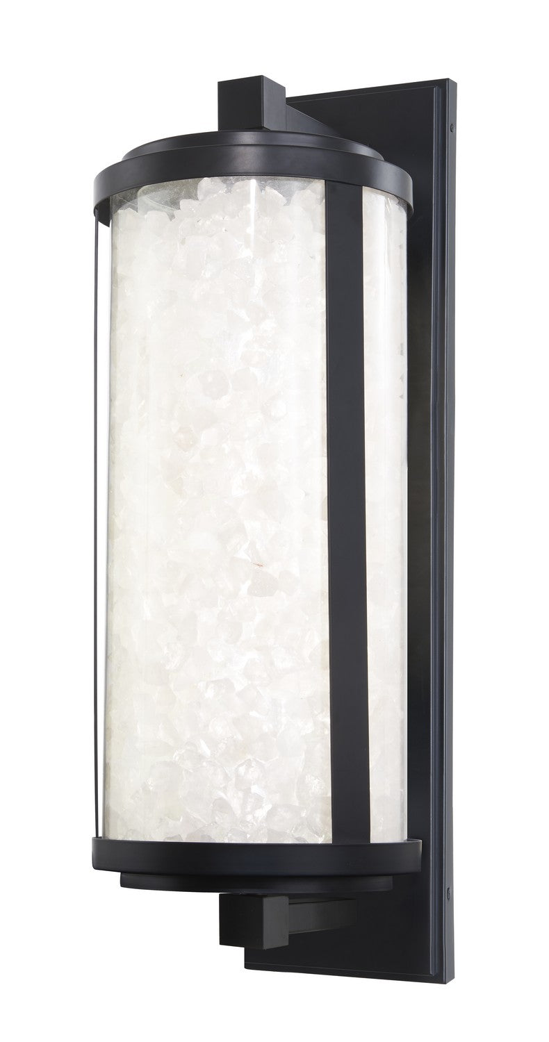 Minka-Lavery - 8183-66A-L - LED Outdoor Wall Sconce - Salt Creek - Coal Black