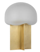 LED Table Lamp<br /><span style="color:#4AB0CE;">Entrega: 4-10 dias en USA</span><br /><span style="color:#4AB0CE;font-size:60%;">PREGUNTE POR ENTREGA EN PANAMA</span><br />Collection: Fio<br />Finish: Hand Rubbed Antique Brass