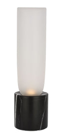 LED Table Lamp<br /><span style="color:#4AB0CE;">Entrega: 4-10 dias en USA</span><br /><span style="color:#4AB0CE;font-size:60%;">PREGUNTE POR ENTREGA EN PANAMA</span><br />Collection: Volver<br />Finish: Black Marble