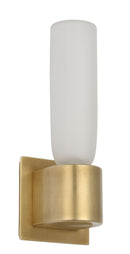 LED Wall Sconce<br /><span style="color:#4AB0CE;">Entrega: 4-10 dias en USA</span><br /><span style="color:#4AB0CE;font-size:60%;">PREGUNTE POR ENTREGA EN PANAMA</span><br />Collection: Volver<br />Finish: Hand Rubbed Antique Brass