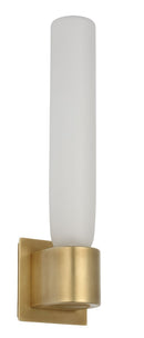 LED Wall Sconce<br /><span style="color:#4AB0CE;">Entrega: 4-10 dias en USA</span><br /><span style="color:#4AB0CE;font-size:60%;">PREGUNTE POR ENTREGA EN PANAMA</span><br />Collection: Volver<br />Finish: Hand Rubbed Antique Brass
