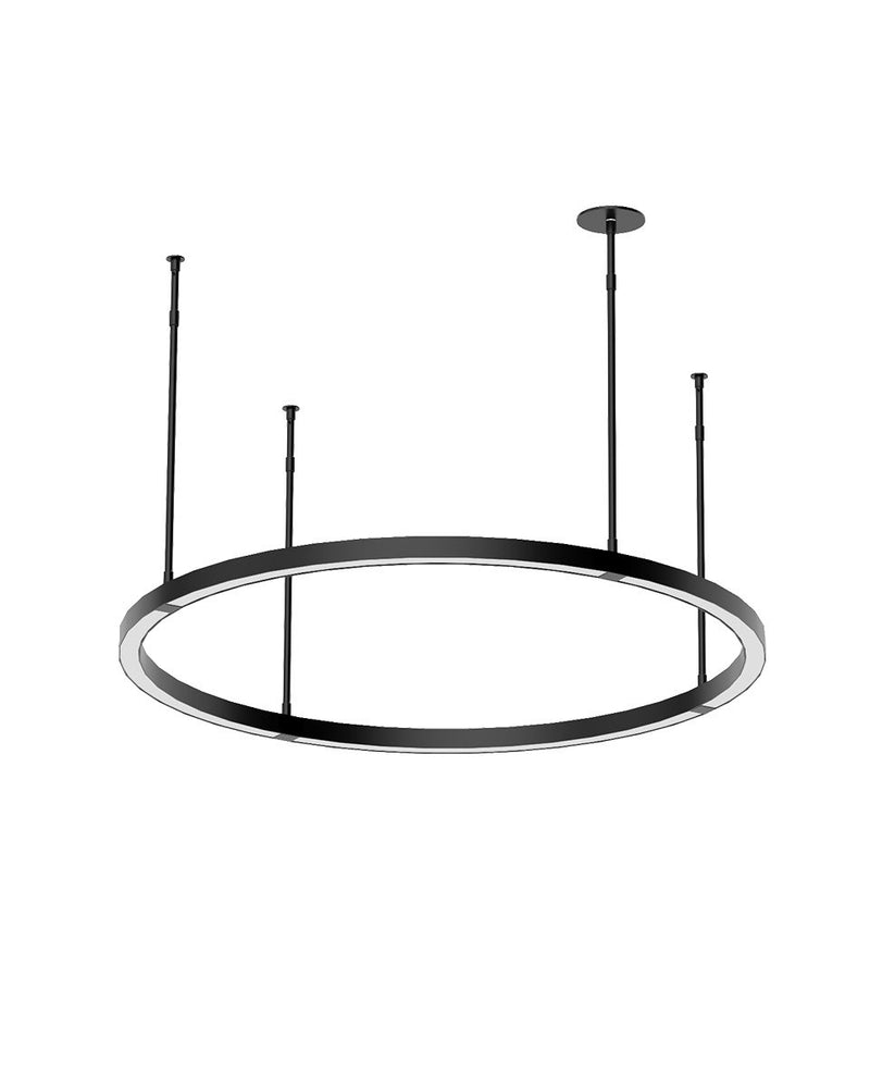 Visual Comfort Modern - MDCH53827B - LED Chandelier - Stagger - Nightshade Black