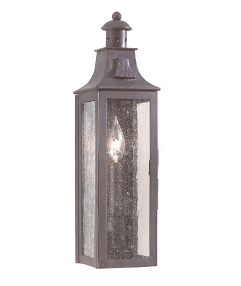 Troy Lighting - B9007-SFB - One Light Wall Lantern - Newton - Soft Off Black