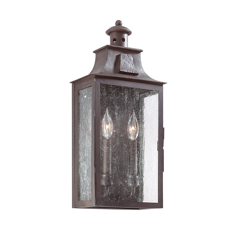 Troy Lighting - B9008-SFB - Two Light Wall Lantern - Newton - Soft Off Black