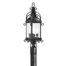Troy Lighting - P9123-SFB - Four Light Post Lantern - Pamplona - Soft Off Black