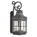 Troy Lighting - B8974-TBK - Four Light Wall Lantern - Dover - Textured Black