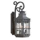 Troy Lighting - B8971-TBK - Three Light Wall Lantern - Dover - Texture Black