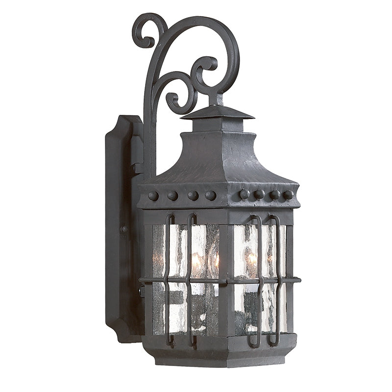 Troy Lighting - B8971-TBK - Three Light Wall Lantern - Dover - Textured Black