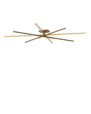 Visual Comfort Modern - SLFM56627CCHAB - LED Flush Mount - Cityscape - Hand Rubbed Antique Brass