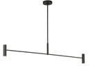 LED Linear Chandelier<br /><span style="color:#4AB0CE;">Entrega: 4-10 dias en USA</span><br /><span style="color:#4AB0CE;font-size:60%;">PREGUNTE POR ENTREGA EN PANAMA</span><br />Collection: Ponte<br />Finish: Nightshade Black