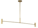 LED Linear Chandelier<br /><span style="color:#4AB0CE;">Entrega: 4-10 dias en USA</span><br /><span style="color:#4AB0CE;font-size:60%;">PREGUNTE POR ENTREGA EN PANAMA</span><br />Collection: Ponte<br />Finish: Hand Rubbed Antique Brass