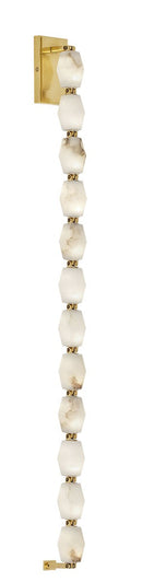 LED Wall Sconce<br /><span style="color:#4AB0CE;">Entrega: 7-8 semanas en USA</span><br /><span style="color:#4AB0CE;font-size:60%;">PREGUNTE POR ENTREGA EN PANAMA</span><br />Collection: Collier<br />Finish: Hand Rubbed Antique Brass