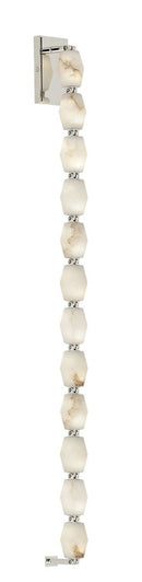 LED Wall Sconce<br /><span style="color:#4AB0CE;">Entrega: 0-1 semanas en USA</span><br /><span style="color:#4AB0CE;font-size:60%;">PREGUNTE POR ENTREGA EN PANAMA</span><br />Collection: Collier<br />Finish: Polished Nickel