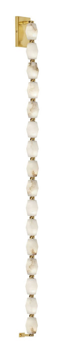 LED Wall Sconce<br /><span style="color:#4AB0CE;">Entrega: 7-8 semanas en USA</span><br /><span style="color:#4AB0CE;font-size:60%;">PREGUNTE POR ENTREGA EN PANAMA</span><br />Collection: Collier<br />Finish: Hand Rubbed Antique Brass