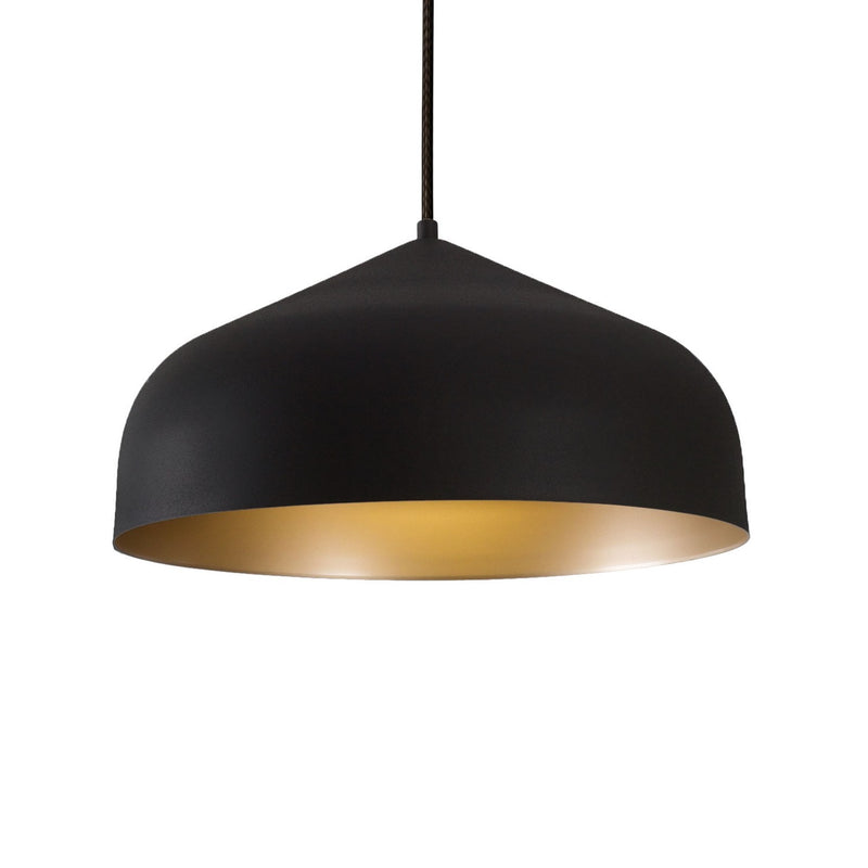 One Light Pendant<br /><span style="color:#4AB0CE;">Entrega: 4-10 dias en USA</span><br /><span style="color:#4AB0CE;font-size:60%;">PREGUNTE POR ENTREGA EN PANAMA</span><br />Collection: Helena<br />Finish: Black/Gold
