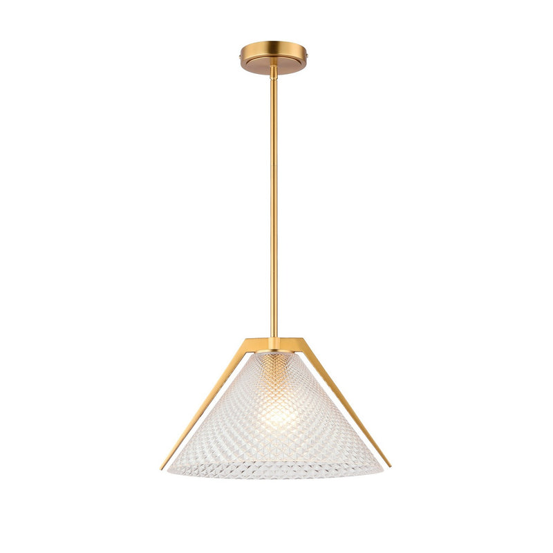 One Light Pendant<br /><span style="color:#4AB0CE;">Entrega: 4-10 dias en USA</span><br /><span style="color:#4AB0CE;font-size:60%;">PREGUNTE POR ENTREGA EN PANAMA</span><br />Collection: Baltic<br />Finish: Brass and black