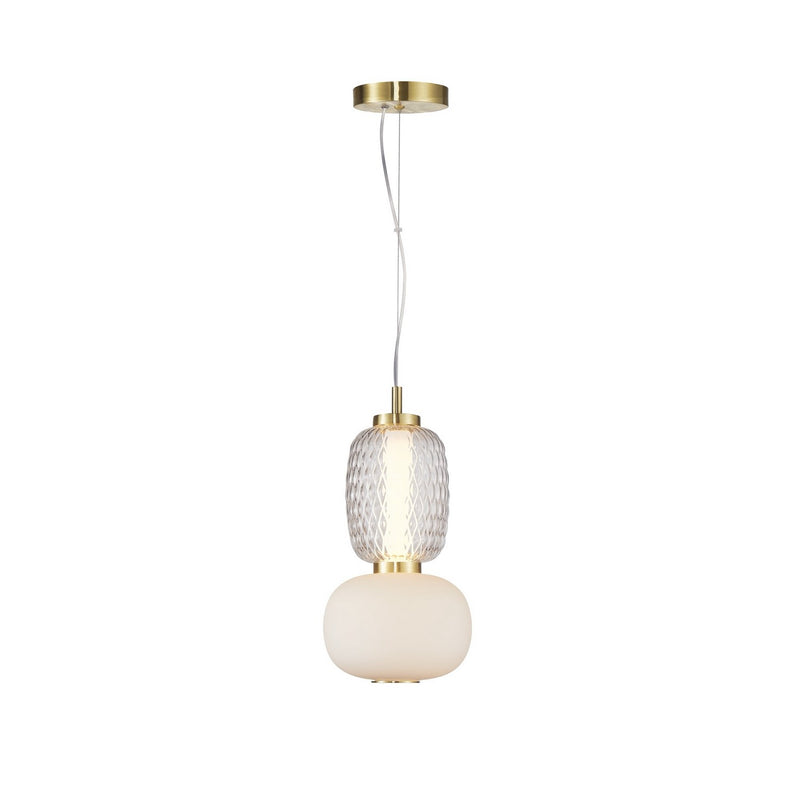 Artcraft Canada - AC6701BR - LED Pendant - Cyra - Brass