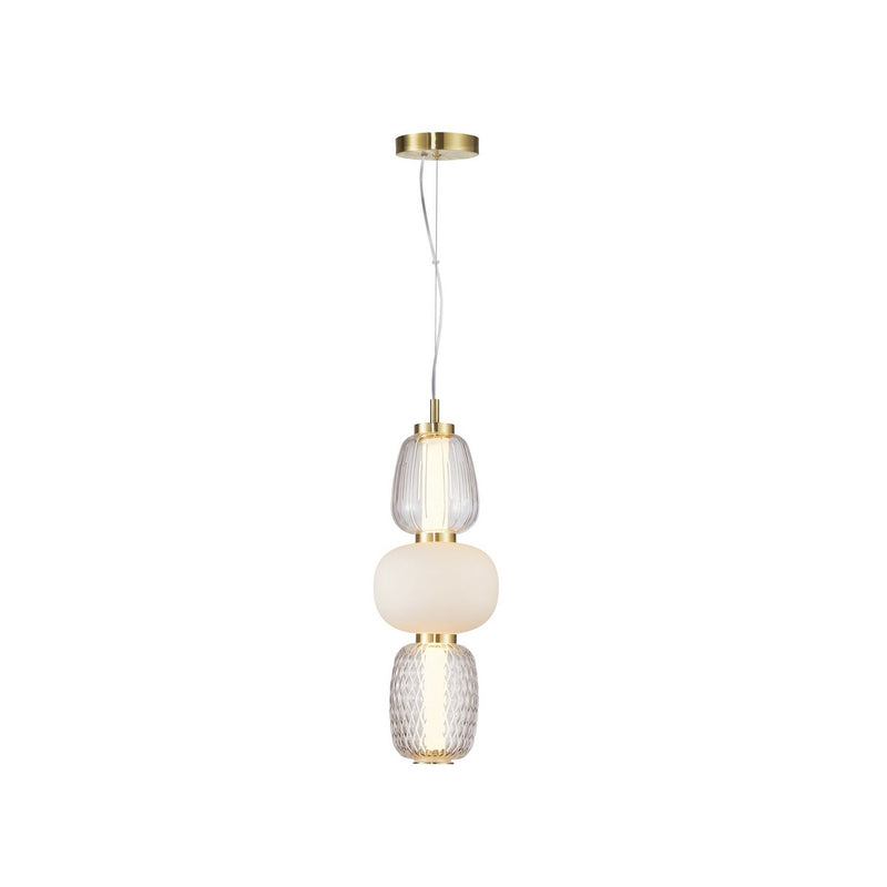 Artcraft Canada - AC6702BR - LED Pendant - Cyra - Brass