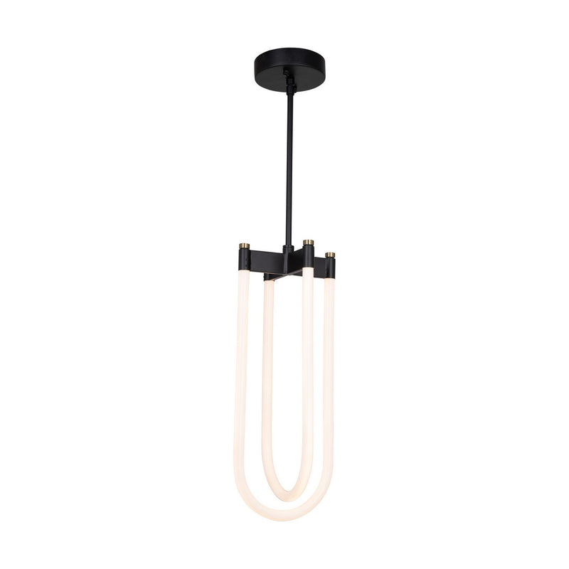 LED Pendant<br /><span style="color:#4AB0CE;">Entrega: 4-10 dias en USA</span><br /><span style="color:#4AB0CE;font-size:60%;">PREGUNTE POR ENTREGA EN PANAMA</span><br />Collection: Cascata<br />Finish: Black and Brushed Brass