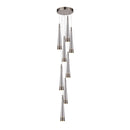 Artcraft Canada - AC6829SM - LED Chandelier - Sunnyvale - Pearl Black and Smoke