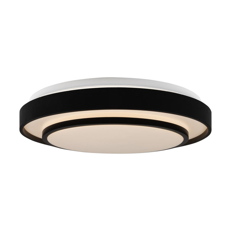 LED Flush Mount<br /><span style="color:#4AB0CE;">Entrega: 4-10 dias en USA</span><br /><span style="color:#4AB0CE;font-size:60%;">PREGUNTE POR ENTREGA EN PANAMA</span><br />Collection: Aziza<br />Finish: Black