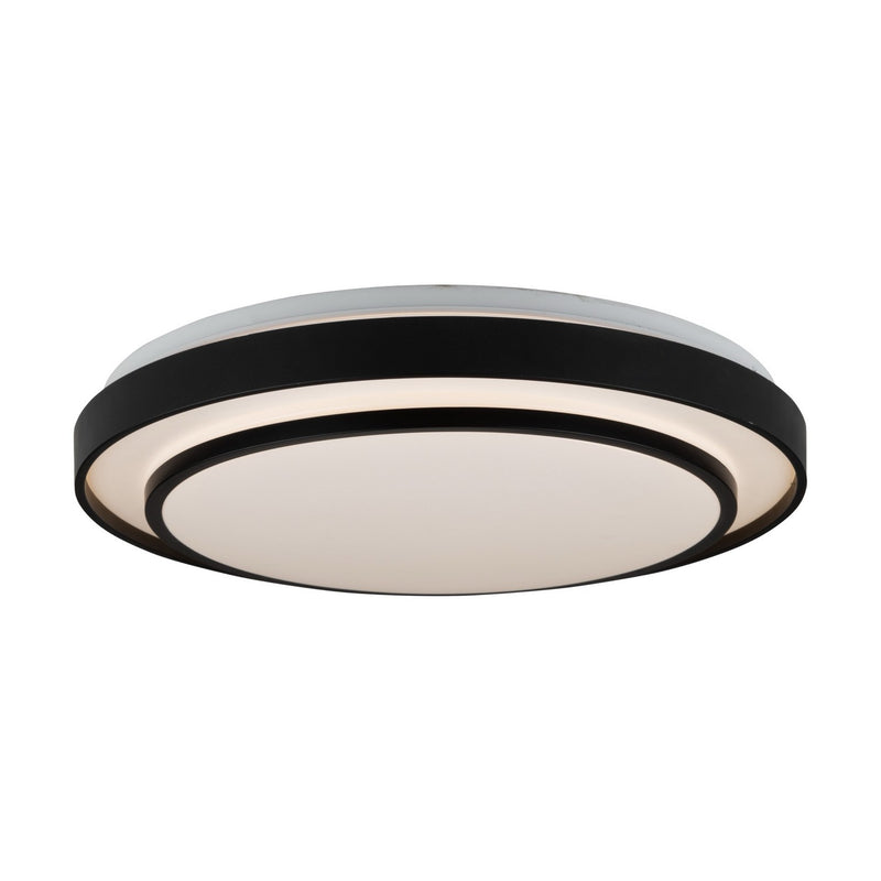 LED Flush Mount<br /><span style="color:#4AB0CE;">Entrega: 4-10 dias en USA</span><br /><span style="color:#4AB0CE;font-size:60%;">PREGUNTE POR ENTREGA EN PANAMA</span><br />Collection: Aziza<br />Finish: Black