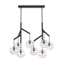 Eight Light Chandelier<br /><span style="color:#4AB0CE;">Entrega: 4-10 dias en USA</span><br /><span style="color:#4AB0CE;font-size:60%;">PREGUNTE POR ENTREGA EN PANAMA</span><br />Collection: Sedona<br />Finish: Nightshade Black