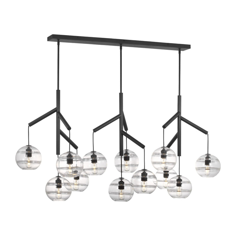 LED Chandelier<br /><span style="color:#4AB0CE;">Entrega: 4-10 dias en USA</span><br /><span style="color:#4AB0CE;font-size:60%;">PREGUNTE POR ENTREGA EN PANAMA</span><br />Collection: Sedona<br />Finish: Nightshade Black